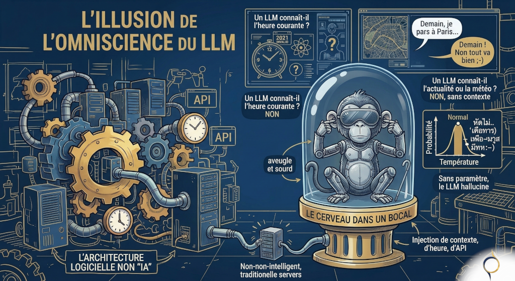 L'Illusion de l'Omniscience : Pourquoi votre LLM est un "Cerveau dans un Bocal"